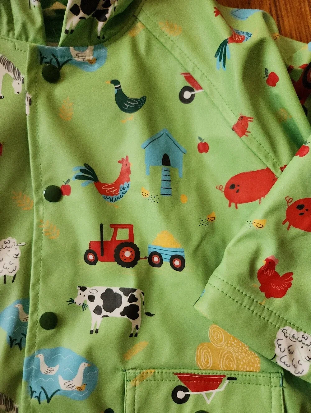 Powell Craft Farmyard Raincoat NEW NWT